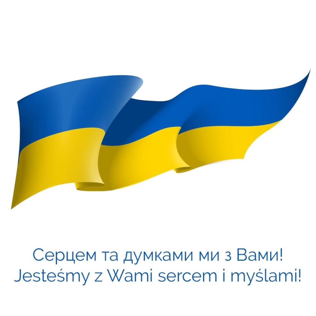 {:pl}Jesteśmy myślami z Ukrainą{:}{:de}In Gedanken bei der Ukraine{:}