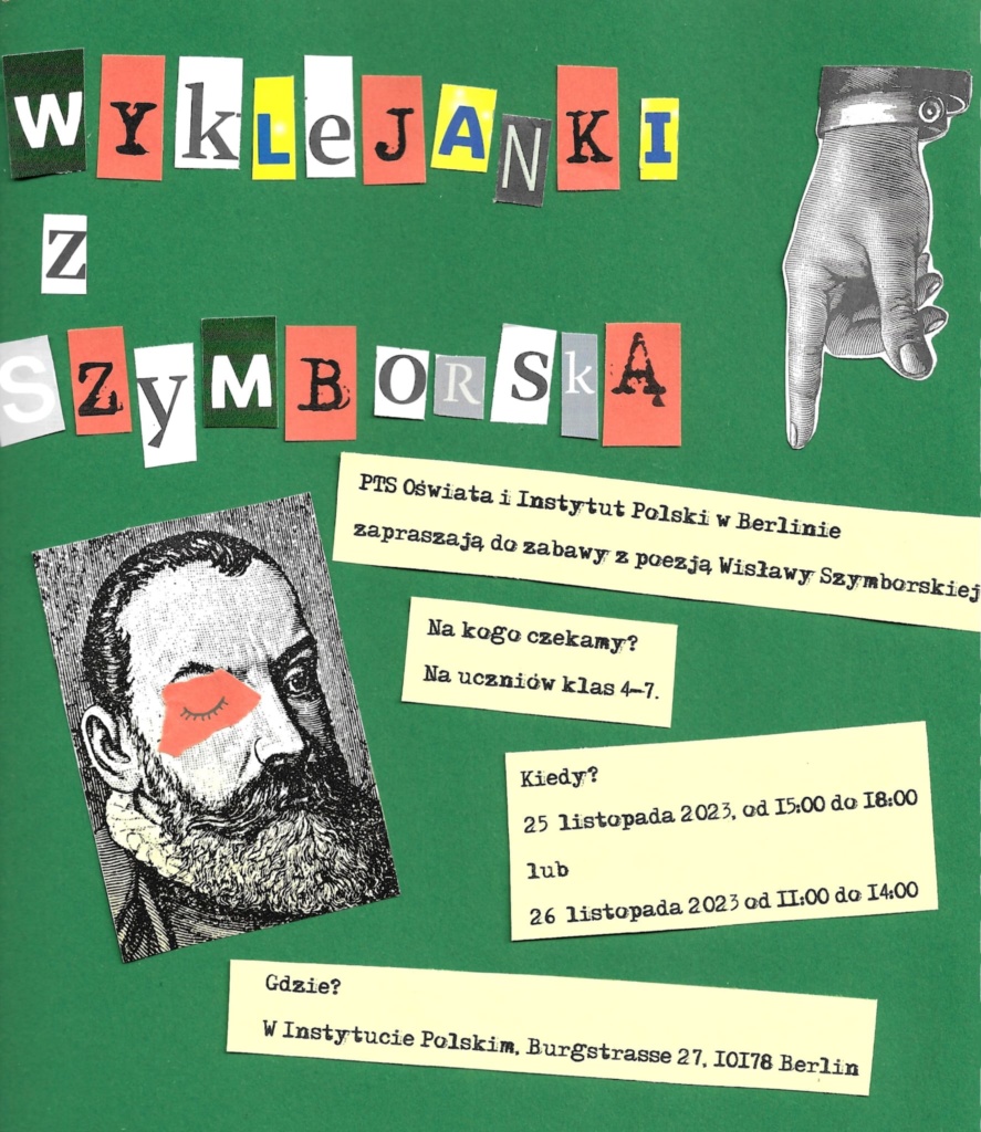 Wyklejanki z Szymborską