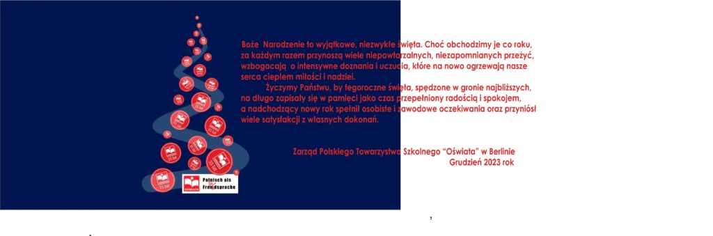 {:pl}Spotkania świąteczne w klasach{:}{:de}Weihnachten 2023{:}