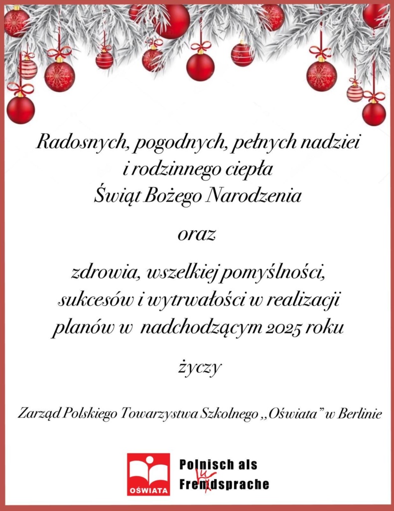 {:pl}Życzenia świąteczno-noworoczne{:}{:de}Weihnachten 2024{:}