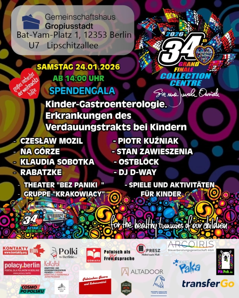 Oświata gra z WOŚP – 34. Finał w Berlinie